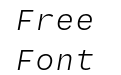 Degular Mono Demo Light Italic Degular Mono Demo Light Italic