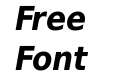 Deja Vu Sans Condensed Bold Oblique