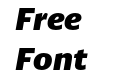 Dejanire Sans Black Italic Dejanire Sans Black Italic