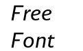 Dejanire Sans Italic Dejanire Sans Italic
