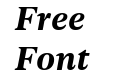 Dejanire Text Bold Italic Dejanire Text Bold Italic