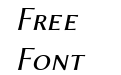 Linux Biolinum Capitals Italic