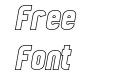 Detroit Outline Italic