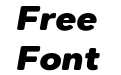 Dexa Round Extra Bold Italic