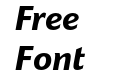 Dez Now Sans Bold Italic