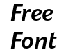 Dez Now Sans Semibold Italic Dez Now Sans Semibold Italic