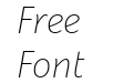 Dez Now Sans Thin Italic