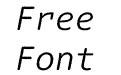 Dico Typewriter Italic Dico Typewriter Italic
