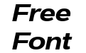 Dienstag Black Italic