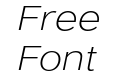 Dienstag Light Italic