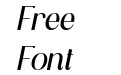 Difficult Italic