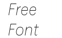 Doctrine W00 Thin Italic