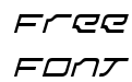 Dominator Thin Italic Dominator Thin Italic