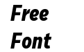 DraftF Extra Bold Ita DraftF Extra Bold Ita