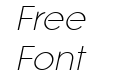 LitheLight Italic