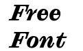 Droulers ClarendonWEB Extrabold Italic