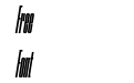 DrukXX Cond Trial Super Italic DrukXX Cond Trial Super Italic