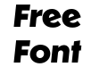 Dunbar Tall Extra Bold Italic