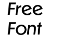 Dunbar Tall Italic