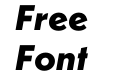 Dunbar Text Extra Bold Italic