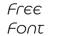 Eastman Alternate Trial Regular Offset Italic