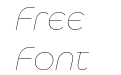 Eastman Alternate Trial Thin Italic