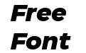 Eastman Extrabold Italic