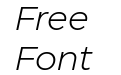 Eastman Light Italic
