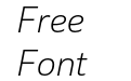 Ebony Th Italic