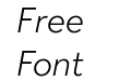 Effra CC Light Italic Effra CC Light Italic