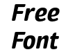 Eigerdals Black Italic Eigerdals Black Italic
