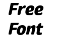 Eigerdals Heavy Italic Eigerdals Heavy Italic