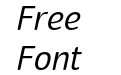 Eigerdals Regular Italic Eigerdals Regular Italic