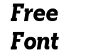 Elizeth Cond Trial Bold Italic Elizeth Cond Trial Bold Italic