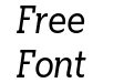 Elizeth Cond Trial Italic Elizeth Cond Trial Italic