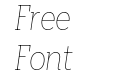 Elizeth Cond Trial Thin Italic Elizeth Cond Trial Thin Italic