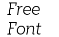 Elizeth Trial Light Italic Elizeth Trial Light Italic