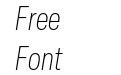 Elza Condensed Extralight Oblique Elza Condensed Extralight Oblique