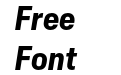 Elza Narrow Bold Oblique Elza Narrow Bold Oblique