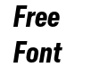 Elza Trial Condensed Bold Oblique Elza Trial Condensed Bold Oblique