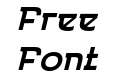Emencut Bold Slanted