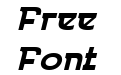 Emencut Extra Bold Slanted Emencut Extra Bold Slanted