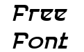 Emencut Semibold Slanted Emencut Semibold Slanted