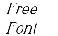 Engeraly Italic Engeraly Italic
