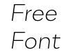 Engram W05 Ultra Light Italic Engram W05 Ultra Light Italic
