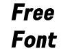 Engula Extra Black Italic Engula Extra Black Italic