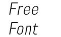 Engula Light Italic Engula Light Italic