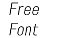 Engula Light Italic Engula Light Italic