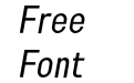 Engula Medium Italic Engula Medium Italic
