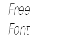 Enotria Condensed Thin Italic Enotria Condensed Thin Italic